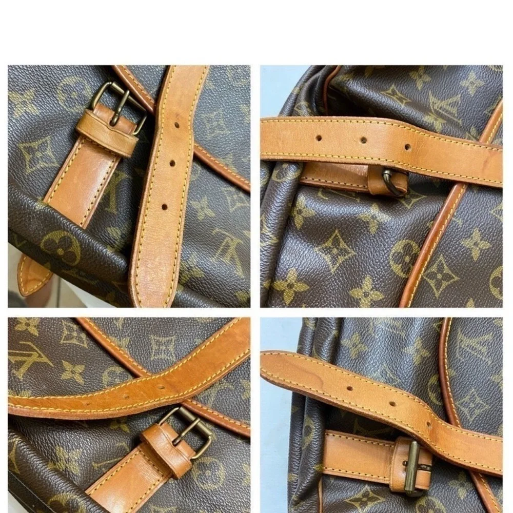 Louis Vuitton Monogram Saumur 43 Shoulder Bag 💼 AR8901